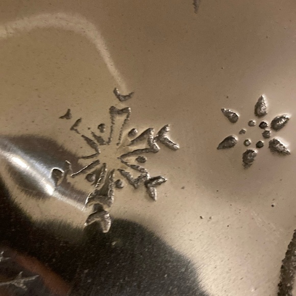 Metal Snowflake  Stocking Tray or Door Decor - Picture 10 of 12